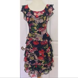 New Go International Target 11 Ruffle Layer Dress